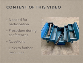 Diese Werkzeugkiste soll gefüllt werden