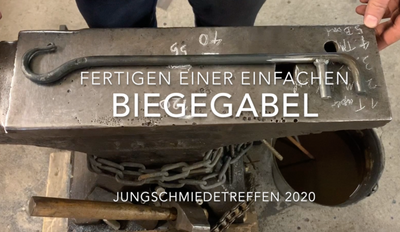 Fertigen einer Biegegabel
